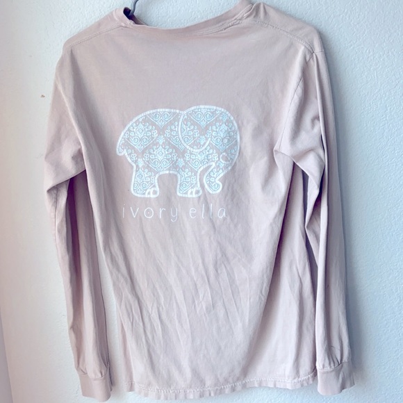 Ivory Ella long sleeve tee - Picture 2 of 2